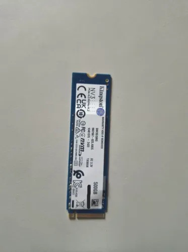 SSD Kingston NV3 500GB NVMe M.2 PCle 4.0 - Estado de Novo (99% Saúde)