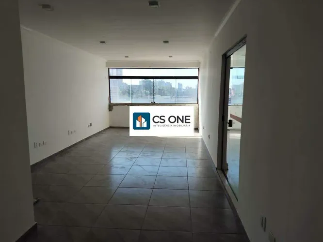 Sala comercial para aluguel Centro SBC 89,13m² 1 vaga