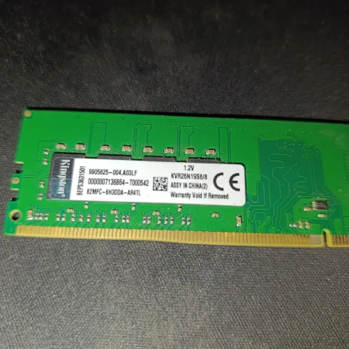 Memória RAM Kingston, 8GB, 2400MHz, DDR4, CL17 - KVR24N17S8/8