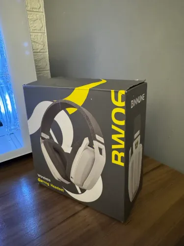 HEADSET GAMER SEM FIO BINNUNE BW06