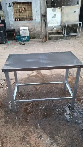 Bancada inox de 1,16mx57cm