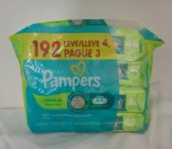 Lenços Umedecidos Pampers