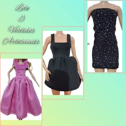 Lote Roupa Barbie