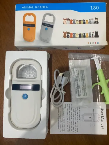 Leitor de Microchip Animal identificação universal USB carrega