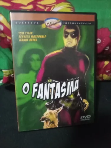DVD duplo seriado antigo O Fantasma 1943