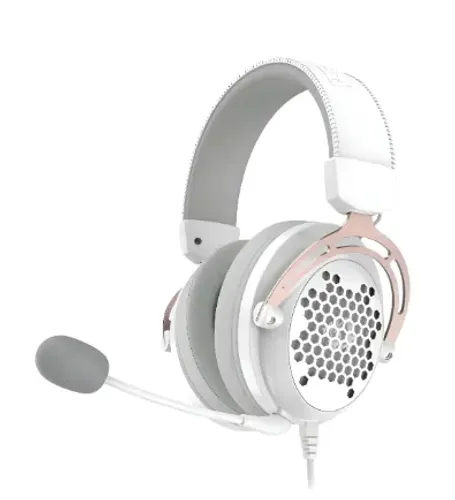 Headset Gamer Redragon Diomedes Branco H388