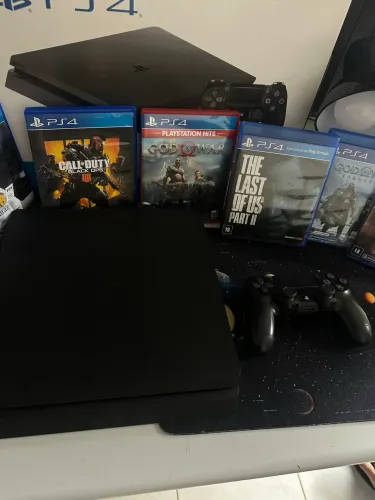 PLAYSTATION 4 COMPLETO E PRONTO PARA JOGAR!