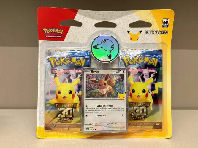 Blister Duplo Pokémon - Comemoração 30 Anos