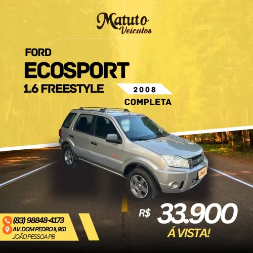 Ford Ecosport XLT 1.6/ 1.6 Flex 8V 5P 2008