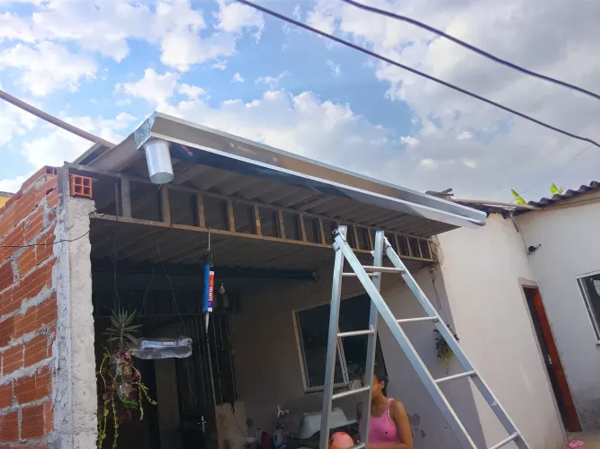 Calhas e rufos manutenção em geral