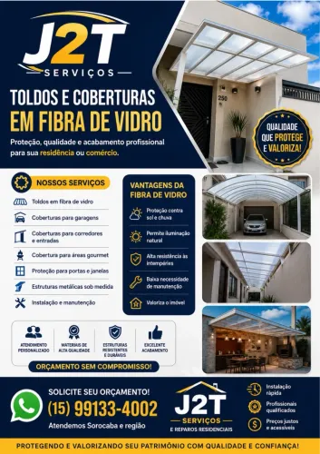 Toldos e cobertura