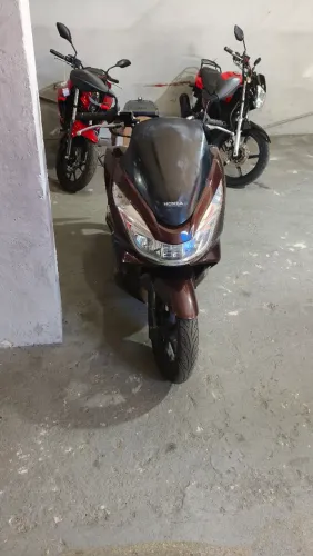 HONDA PCX 150 MARRON 2017 Shalon veículos Cariacica