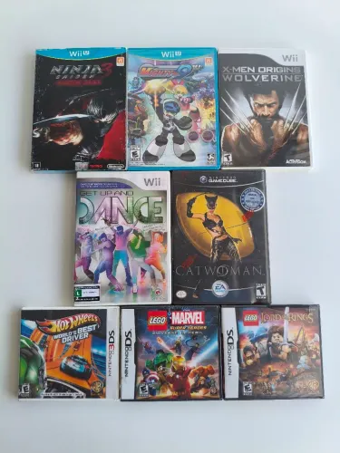 Jogos Originais LACRADOS - Nintendo Wiiu/Wii/Game Cube/Ds/3Ds