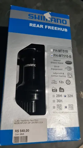 Cubo shimano 12 velocidade novo