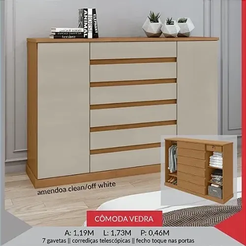 Cômoda Vedra Gigante