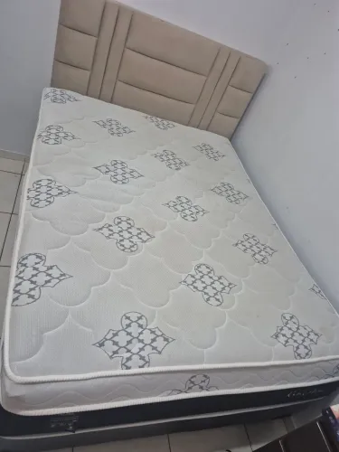 Cama casal box molas ensacadas