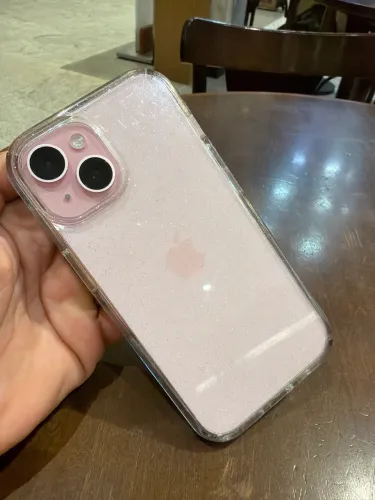 iPhone 15 128gb rosa 1 ano de uso