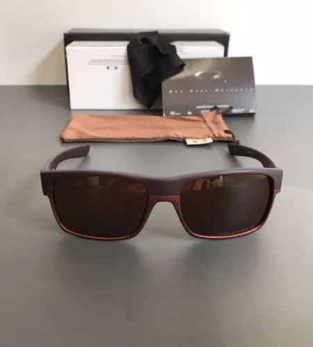 óculos de sol oakley twoface brown