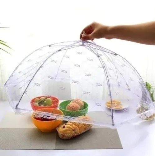 Mosquiteiro Tela 35CM Protetora Tampa Para Alimentos