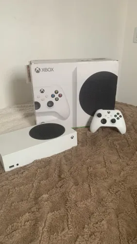 xbox series s novo na caixa
