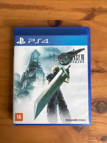 Final Fantasy VII Remake PS4 Mídia Física Original
