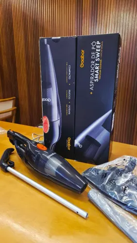 Aspirador De Pó Gaabor 2 em 1 Portatil 220V Leve Prático Filtro Lavável