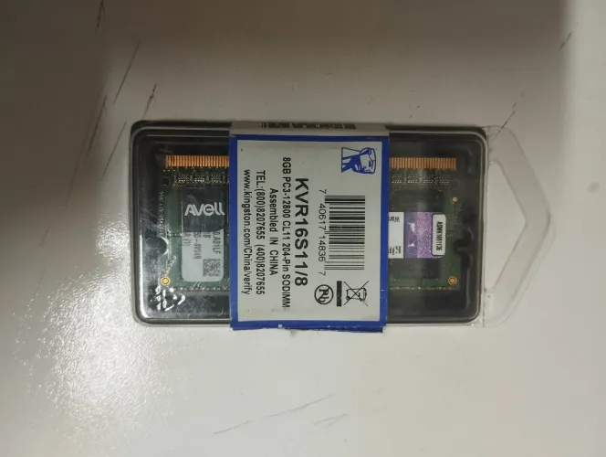 Memória ram notebook