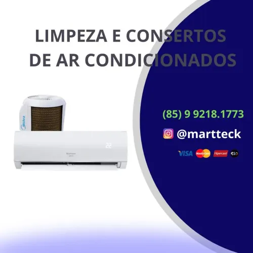 Limpeza de ar condicionados