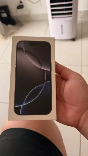 iPhone 16 Pro - 128GB - Titânio Preto - Apple Original