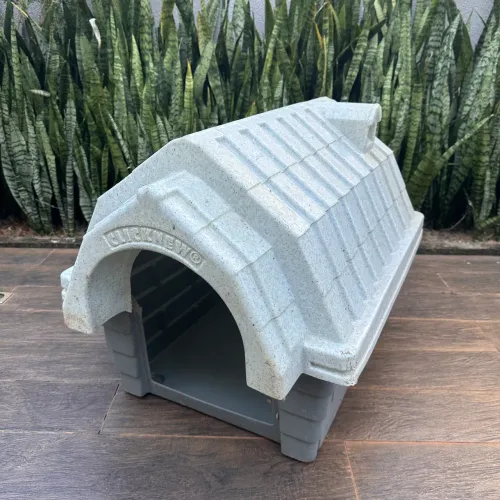 casinha de cachorro da CLICKNEW cinza