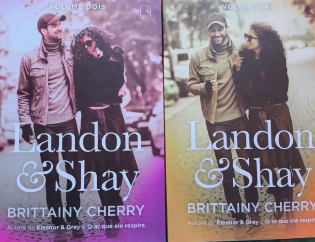 LIVRO LANDON & SHAY Volume 01 e 02 Novo