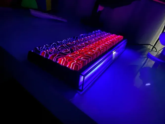 Teclado Magnético Aula Hero 68he + strap wooting