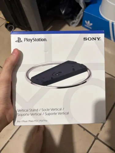 Suporte Vertical para PS5 - Deslacrado, mas nunca usado (Original)