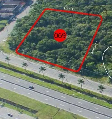Terreno na Mirim - Praia Grande/SP