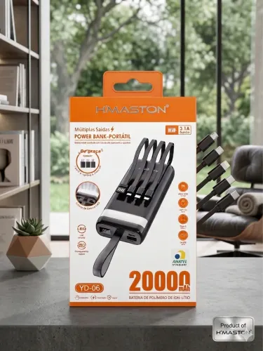 Bateria portátil 20000mAh