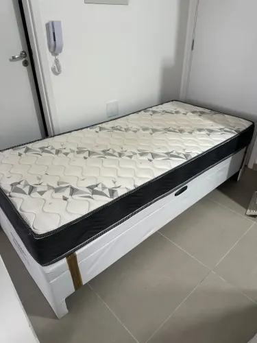 CAMA BOX COM BAÚ SOLTEIRO