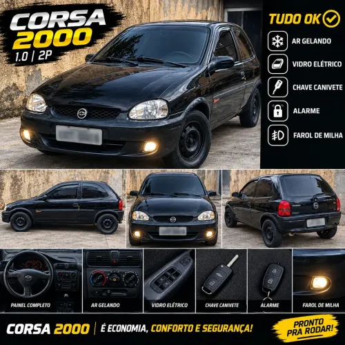 Chevrolet Corsa Wind 1.0 MPFI / EFI 2P (álcool) 2000
