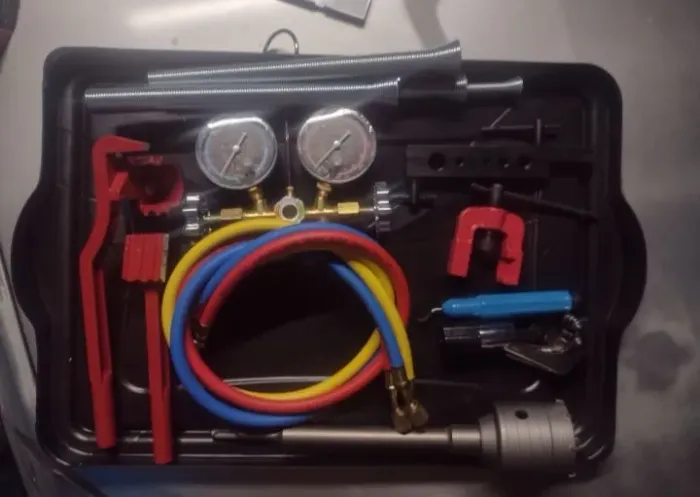 Ferramentas para instalar ar condicionado 