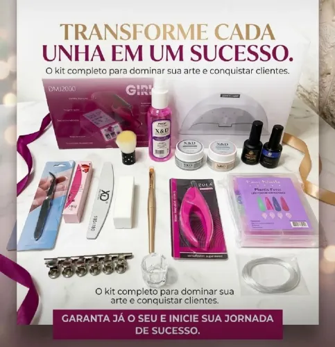 Kit unha de gel