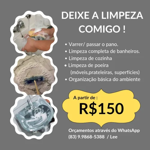Faxina, diarista, Faxineira