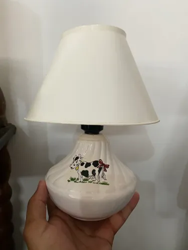 Abajur Vaquinha leiteira Colecionável