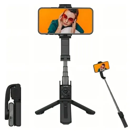 Gimbal Estabilizador Isteady Q Hohem Para Celular C Controle Cor Preto