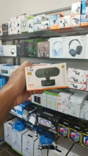 WEBCAM USB COM MICROFONE INTEGRADO