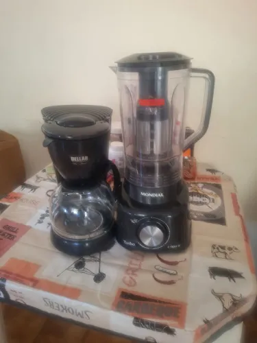 Liquidificador e cafeteira
