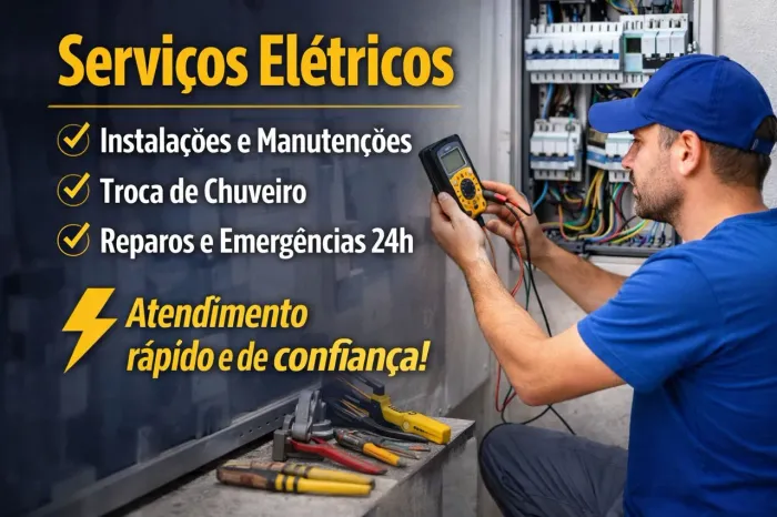 Eletricista residencial.