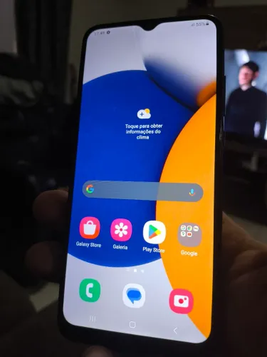 CELULAR SAMSUNG A03 USADO EM BOM ESTADO.