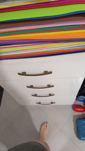 Guarda roupa infantil e cômoda