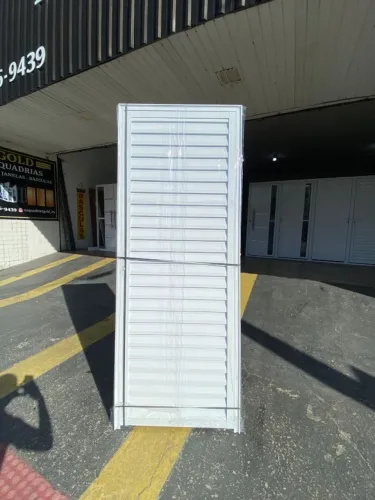PORTA DE ALÚMINIO BRANCO 60CM 70CM 80CM - PROMOÇÃO EXCLUSIVA