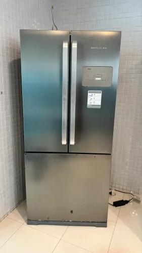 Geladeira side by side brastemp