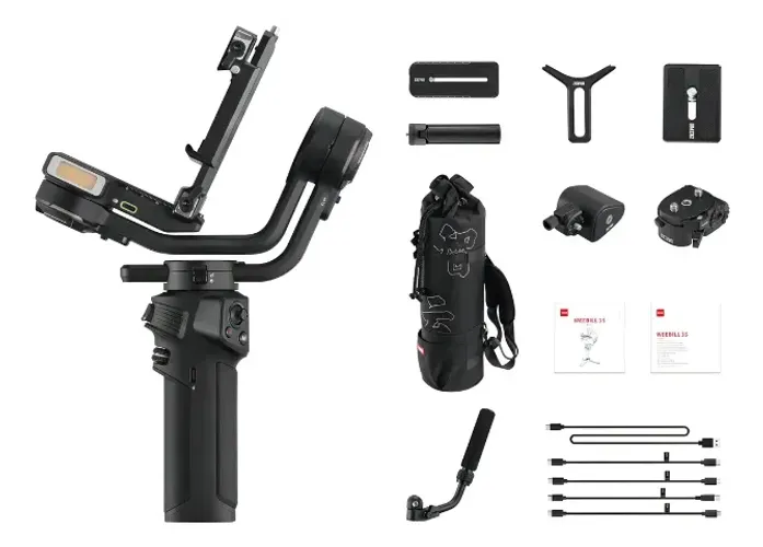 Gimbal Profissional Zhiyun Weebill 3S Combo Completo - Oportunidade Única